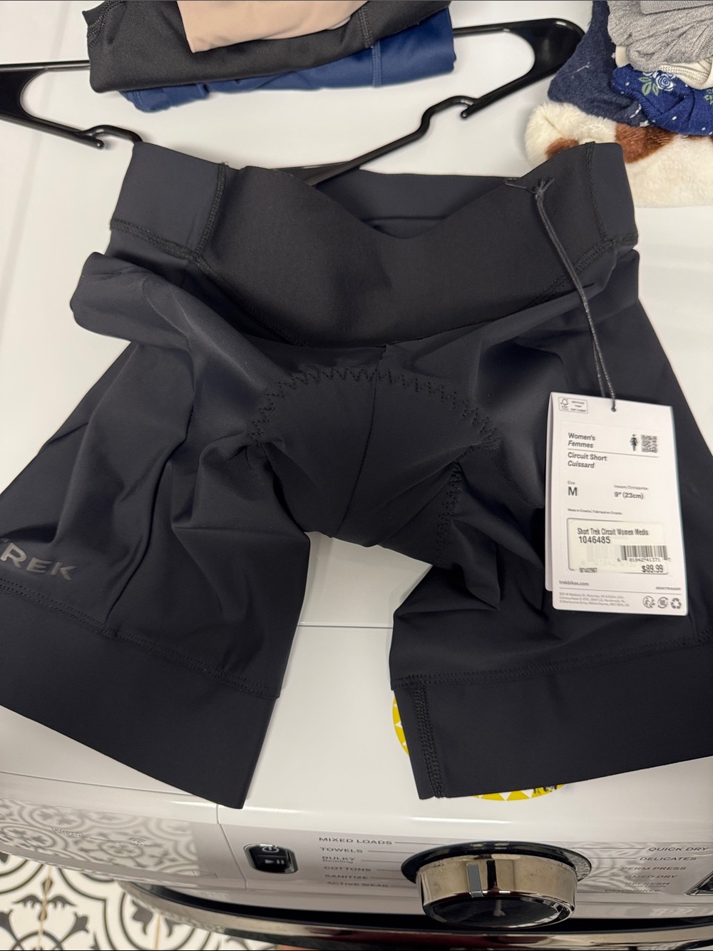 Trek Women's Black Cycling Bike Shorts - M